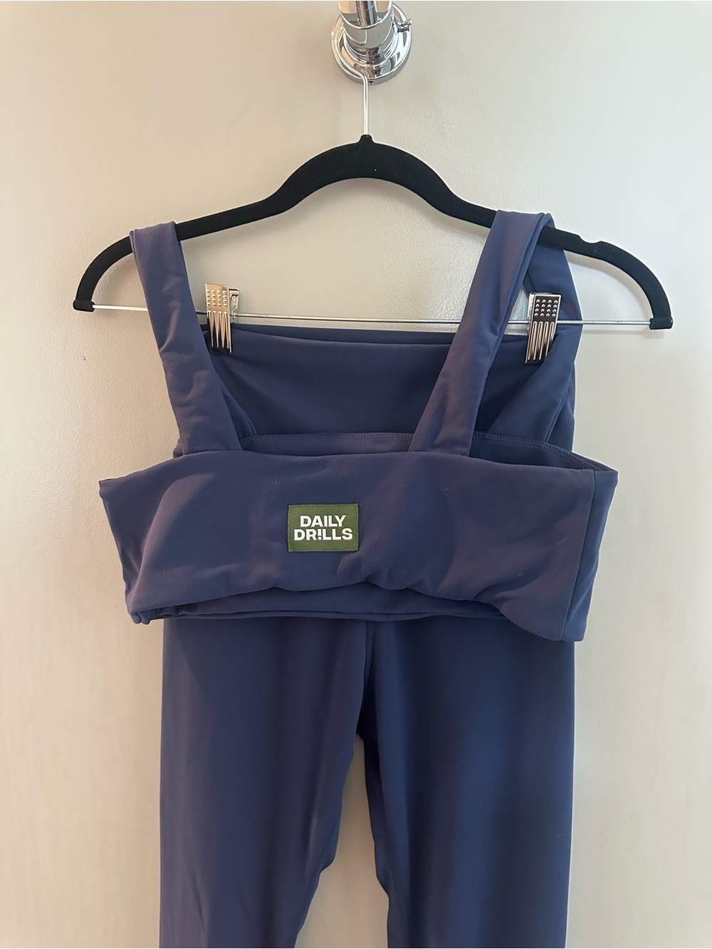 Daily Drills Navy One-Piece Active Jumpsuit for Kids
